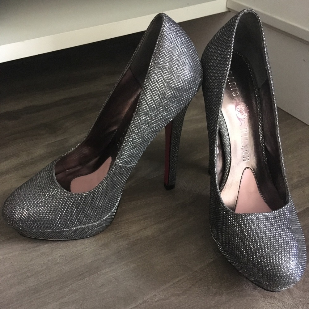 Paris Hilton Pink Bottom Patty platform